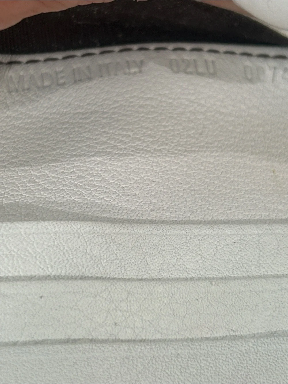 Christian Dior Vintage White Leather Gaucho Saddle Flap Wallet